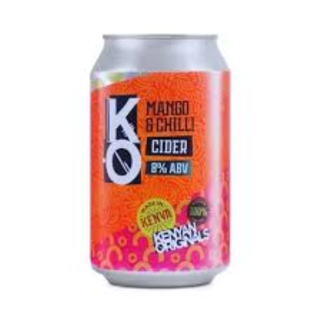 KO MANGO AND CHILLI CIDER 330ML CAN 